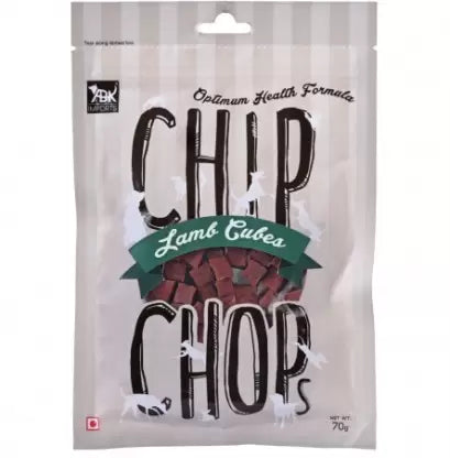 Chip Chops Dog Treats - Lamb Cubes - 70 g
