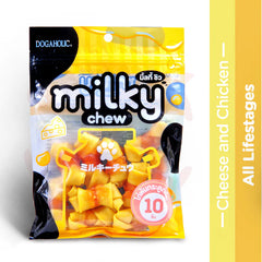 Dogaholic Milky Chew Cheese Chicken Bone Style