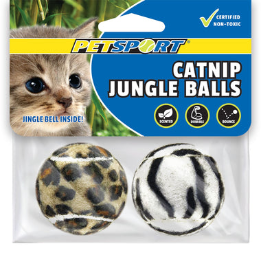 Catnip Jungle Balls 2PK