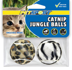 Catnip Jungle Balls 2PK