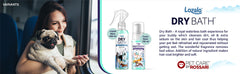 Lozalo Dry Bath Instant Waterless Bath Shampoo, 200 ml | Natural Fragrance | Water Less, Sulfate Free, Paraben Free, pH Balanced | Easy to Use & Suitable for Dogs, Cats and Pups of All Breads