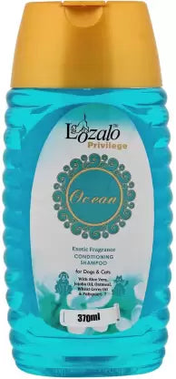 Lozalo Privilege Ocean Conditioning Shampoo for Dogs & Cats, 370 ml