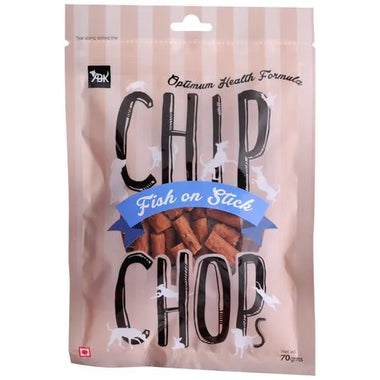 Chip Chops Dog Treat Fish on Stick, 70g