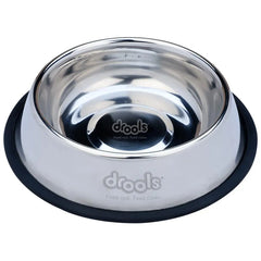 Drools Stainless Steel Dog Feeding Bowl Medium, 1400ml