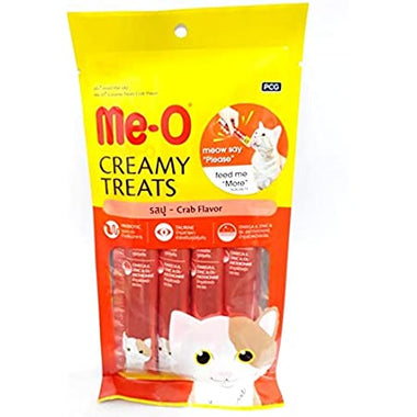 Me-O Creamy Cat Treats - Small, 60 gm  (Crab)