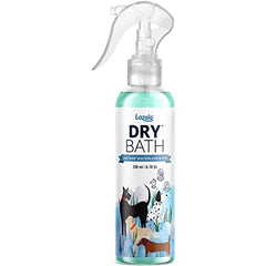 Lozalo Dry Bath Instant Waterless Bath Shampoo, 200 ml | Natural Fragrance | Water Less, Sulfate Free, Paraben Free, pH Balanced | Easy to Use & Suitable for Dogs, Cats and Pups of All Breads
