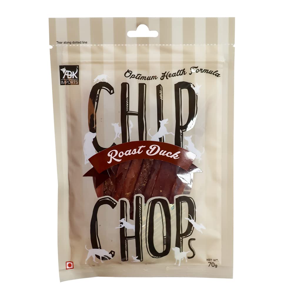 Chip Chops Dog Treats - Roast Duck Strips 70g