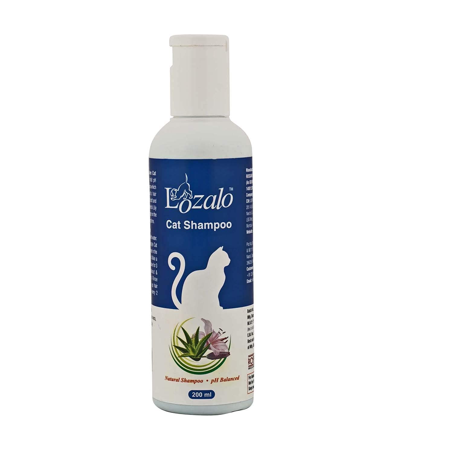 Lozalo Exclusive Pet Care Cat Shampoo (200ml)