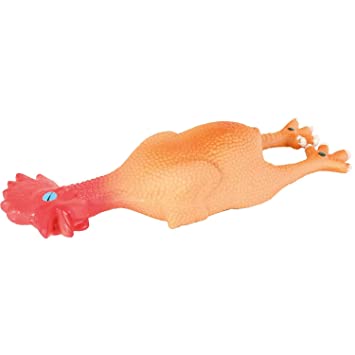 Trixie Chicken Latex Toy, 23 cm