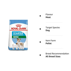 Royal Canin Mini Starter for Small Breed Dogs and Puppies Dry Food 1kg