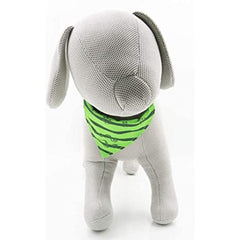 Trixie:- Collar with Neckerchief for Dog | Adjustable Nylon Dog Collar with Plastic Buckle for Closure | with Removable Polyester Neckerchief | Great for All Breeds – (43–55 cm/25 mm M-L) Apple