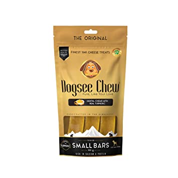 Dogsee Chew Turmeric Chew Bars Mini Breed Dog Treats