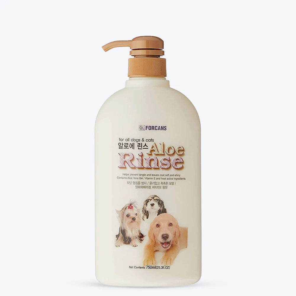 Forcans Aloe Rinse Dog Conditioner - 750 ml
