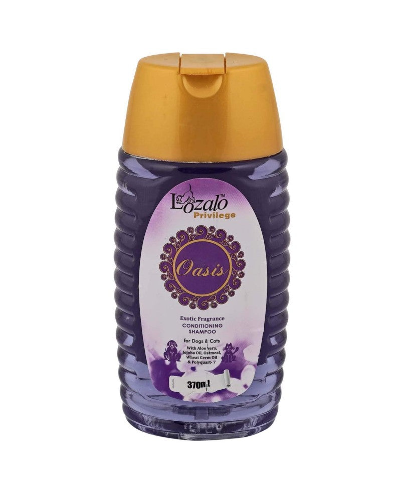 Lozalo Privilege Oasis Conditioning Shampoo for Dogs & Cats, 370 ml