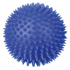 Hedgehog Chew Ball Dog Toy | A Durable Non-Toxic Chew Toy Made with Vinyl | Soft Spikes Helps in Cleaning & Massaging Gums, Controls Further Build-up of Plaque & Tartar - 7 cm