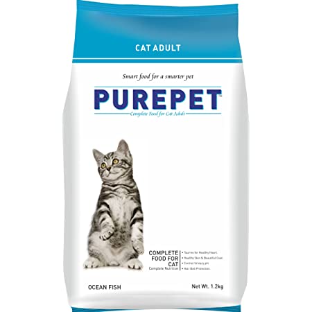 Purepet Ocean Fish Adult Cat Dry Food 1.2kg