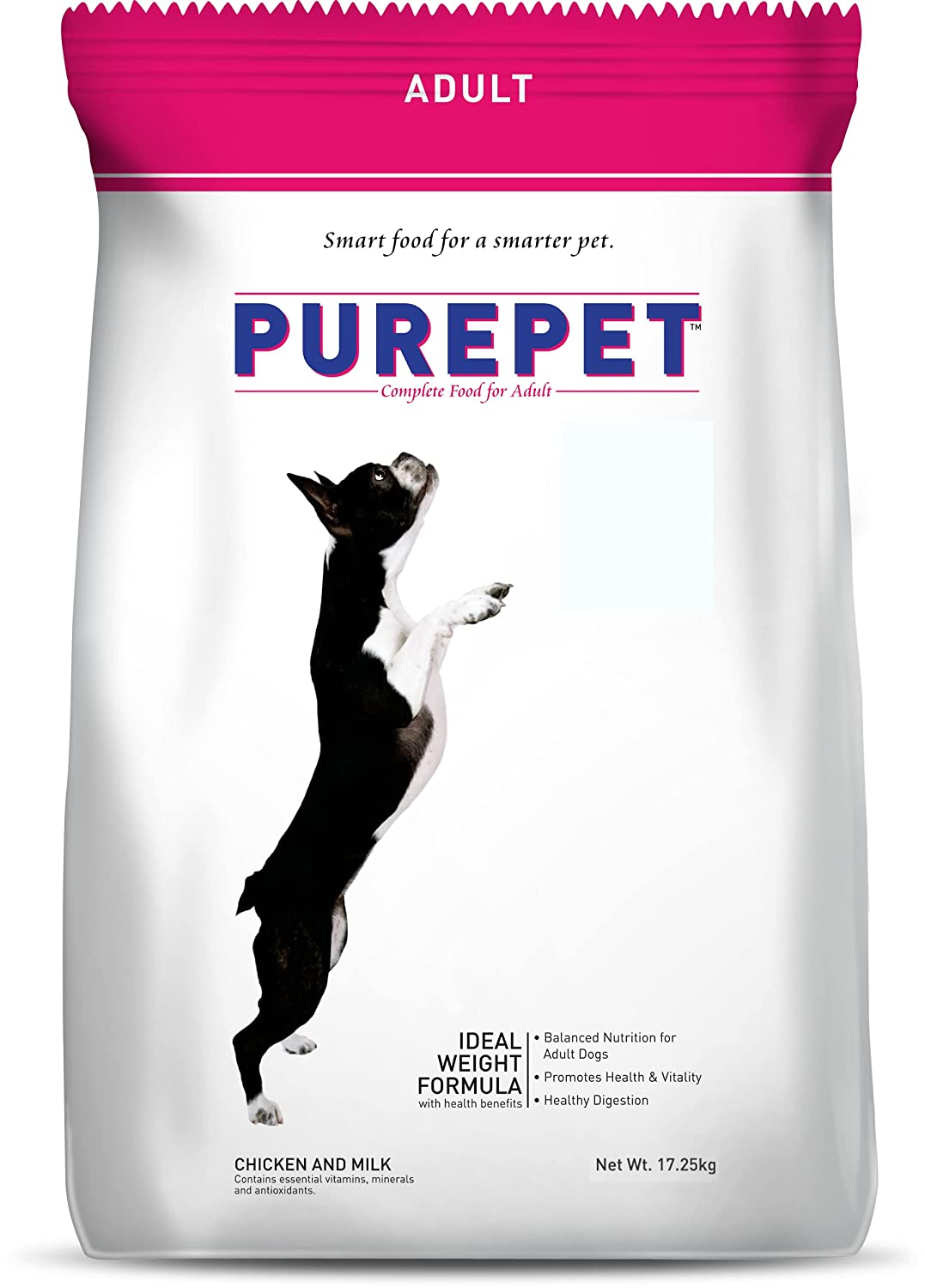 Purepet Chicken & Milk Adult Dry Dog Food