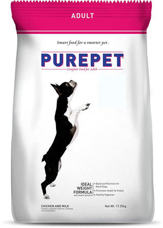 Purepet Chicken & Milk Adult Dry Dog Food