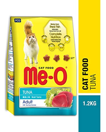Me-O Tuna Adult Cat Dry Food 1.2kg