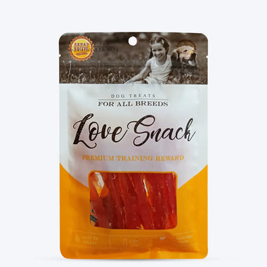 Rena's Love Snack Chicken Jerky Stripes Dog Treat - 85 g