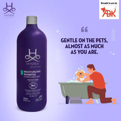 Hydra Groomer's Moisturizing Shampoo for Cats and Dogs | Contains Oat Extract That has Both Moisturizing & Soothing Properties to Gently Cleanse The Skin and Coat Ð 1 Litre