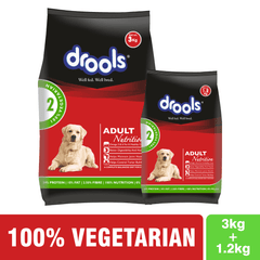 Drools 100% Vegetarian Adult Dog Dry Food