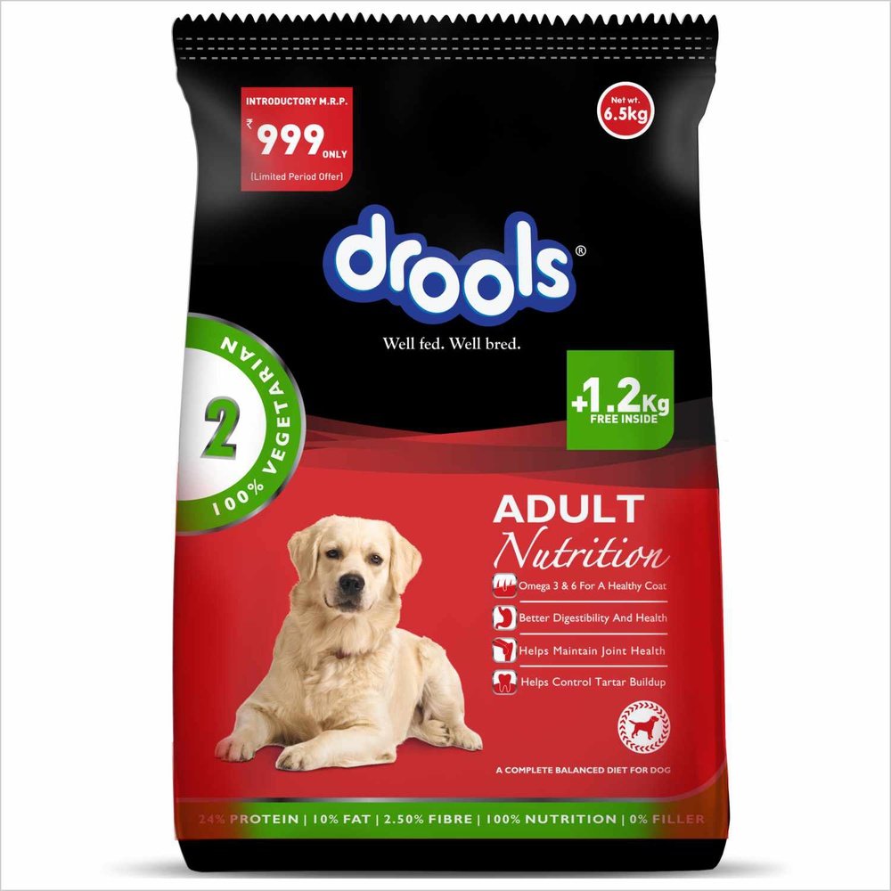 Drools 100% Vegetarian Adult Dog Dry Food