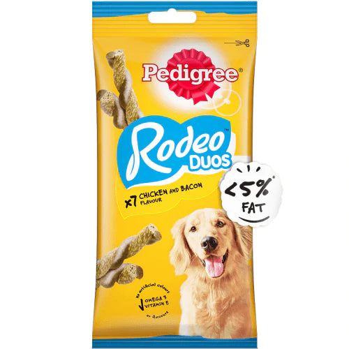Pedigree Rodeo Duos Chicken & Bacon Adult Dog Treats
