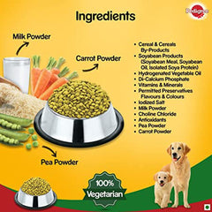 Pedigree Complete & Balanced 100% Vegetarian Dry Food for Puppy & Adult Dogs