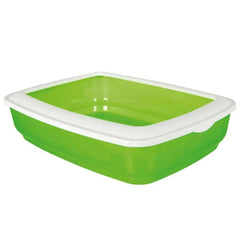 Trixie Brisko Cat Litter Tray With Rim, Color May Vary - 38 × 11 × 50 cm
