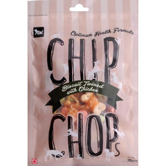 Chip Chops Biscuit Twined with Chicken Dog Treats