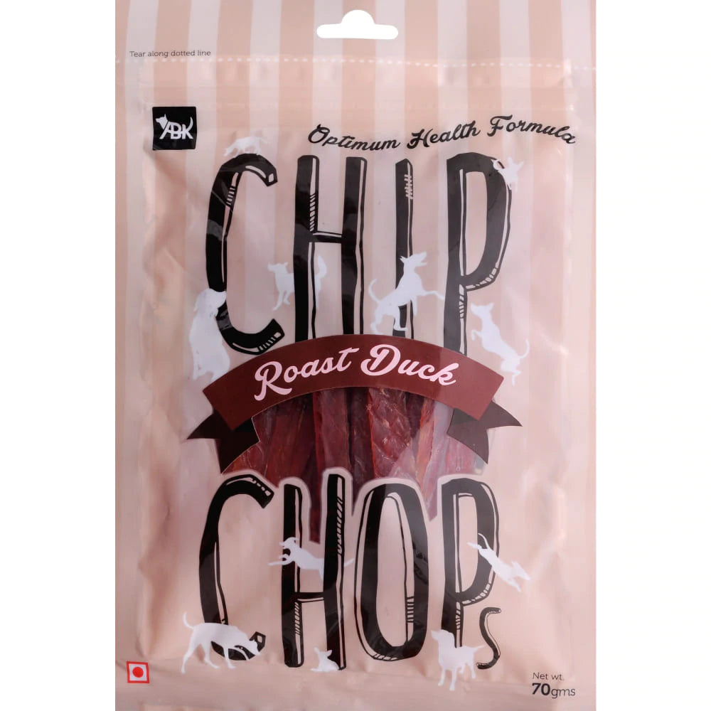 Chip Chops Roast Duck Strips Dog Treats