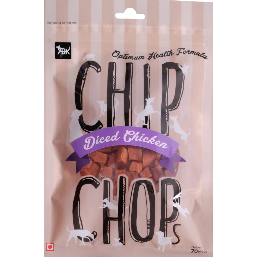 Chip Chops Diced Chicken Dog Treats