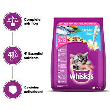 Whiskas Ocean Fish Kitten Dry Food 6.5kg