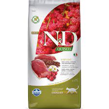 Farmina N&D Quinoa Duck Cranberry & Chamomile Grain Free Urinary Adult Dry Cat Food 1.5kg