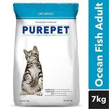 Purepet Ocean Fish Adult Cat Dry Food 7kg