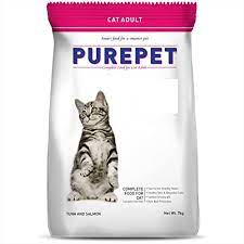 Purepet Tuna and Salmon Adult Cat Dry Food 7KG