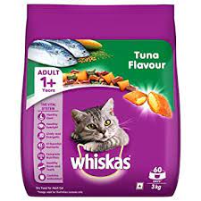 Whiskas Adult (+1 year) Tuna Flavour – Dry Cat Food 480gm