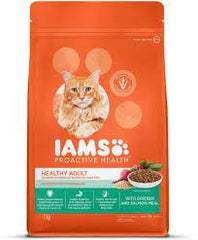 IAMS Proactive Health Chicken and Salmon Premium Adult Cat Dry Food 1kg