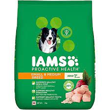 IAMS Proactive Health Adult Small & Medium Breed Dog Dry Food 3kg