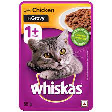 Whiskas Chicken Gravy Adult Cat Wet Food