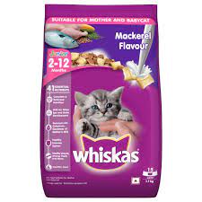 Whiskas Mackerel Flavour Adult Cat Dry Food 1.2kg