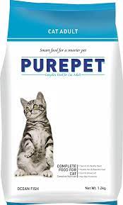 Purepet Ocean Fish Adult Cat Dry Food 1kg