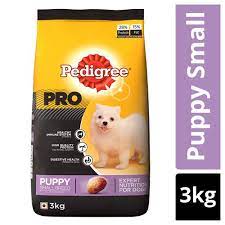 Pedigree PRO Expert Nutrition Small Breed Puppy (2-9 Months) Dry Dog Food, Chicken, 3kg Pack
