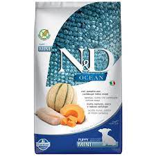 Farmina N&D Ocean Codfish Pumpkin & Cantaloupe Melon Puppy Mini Dry Food