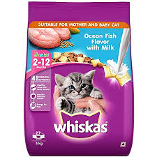 Whiskas Mackerel Flavour Adult Cat Dry Food 3kg
