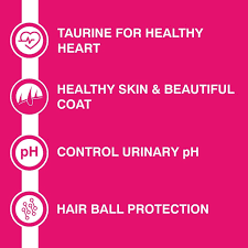 Purepet Tuna and Salmon Adult Cat Dry Food 7KG