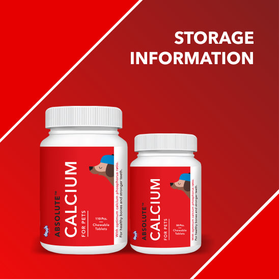 Drools Absolute Calcium Tablet- Dog Supplement, 50 Pieces