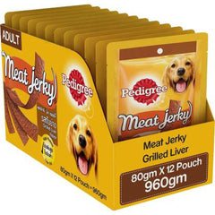 Pedigree Grilled Liver Meat Jerky Adult Dog Treat