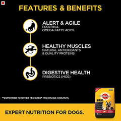 Pedigree PRO Active Expert Nutrition for Adult Large Breed Dog Dry Food